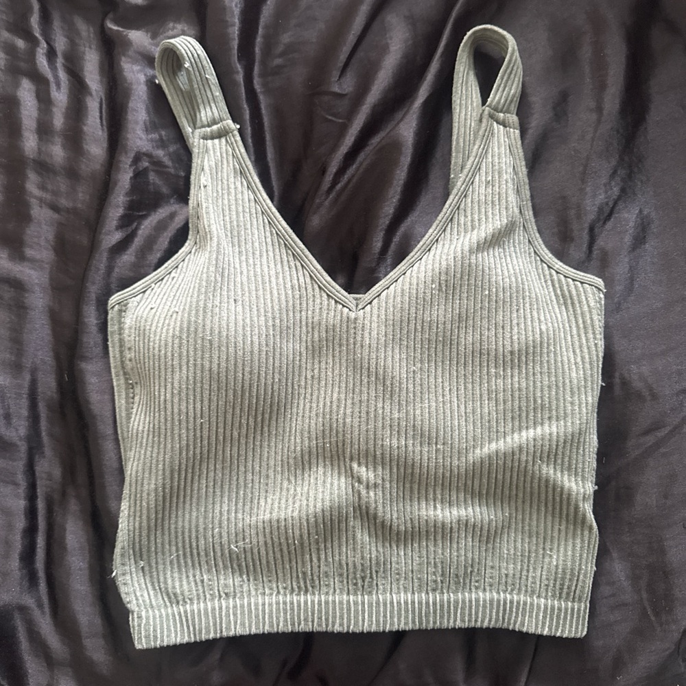 Wishlist Olive Green Tank Top - Picture 2 of 5
